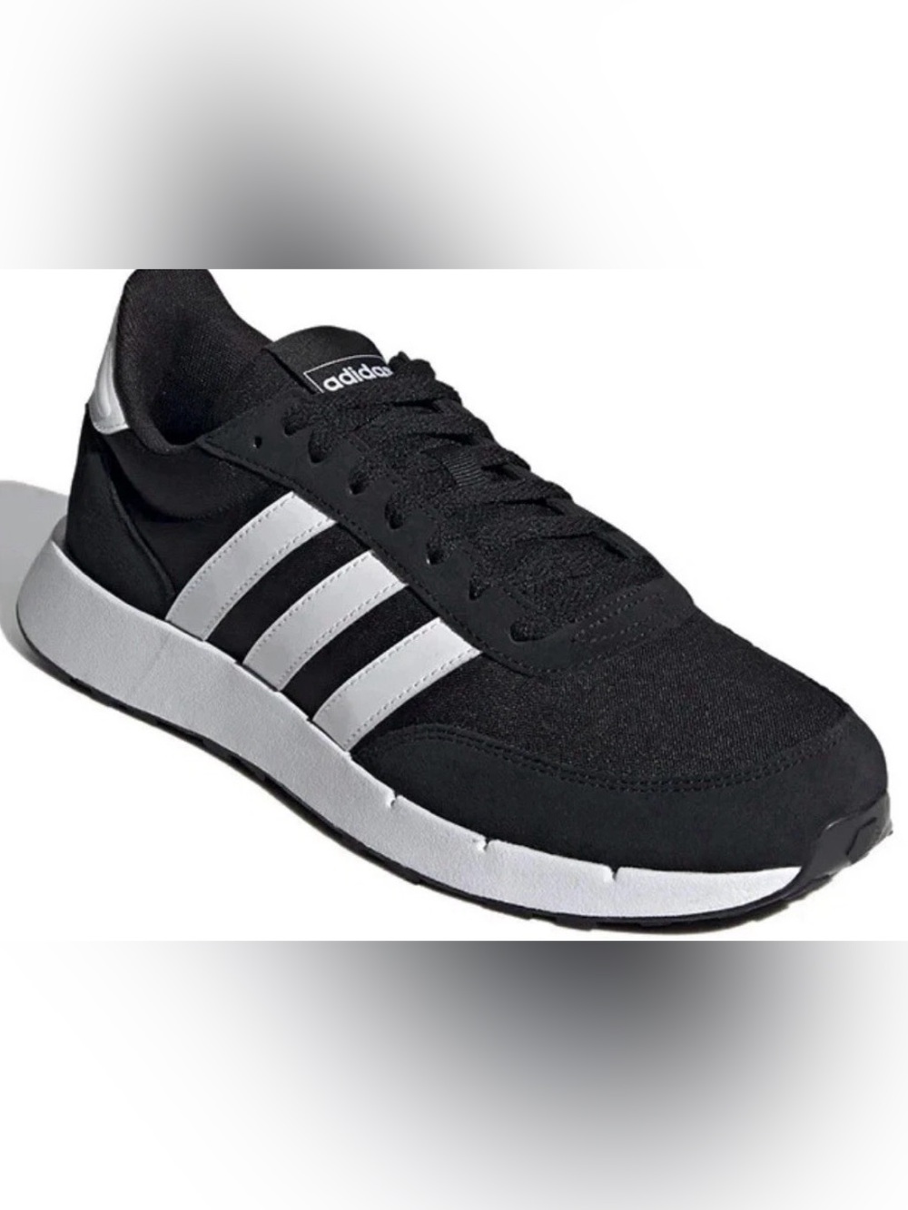 Adidas Run 60s 2.0 Black White Trainers Shoes Men’s FZ0961 size 10